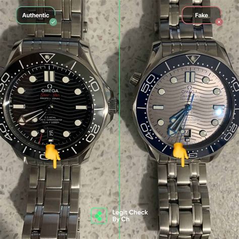 how to tell a fake omega seamaster|omega watch authenticity check.